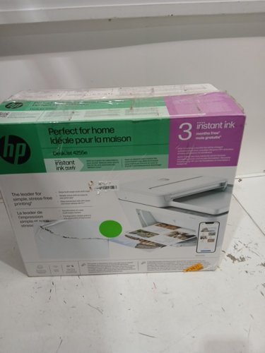 HP DeskJet Plus 4155e Wireless All-in-One Printer, Mobile Print, Scan & Copy, Works with Alexa image 2