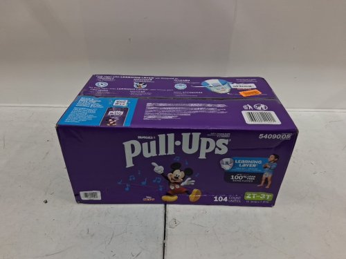 104PK HUGGIES PULL UPS BOYS POTTY TRAINING UNDERWEAR - 2T/3T - MICKEY MOUSE image 2