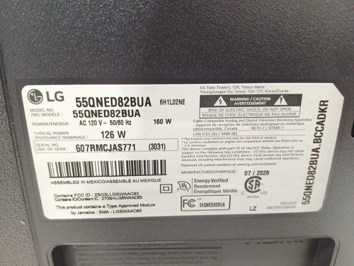 LG QNED evo AI LED 4K Smart TV Television - 55" (Model: 55QNED82BUA) image 20