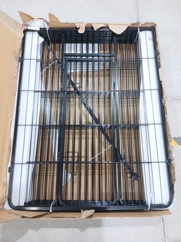 BESTPET 8-PANEL HEAVY DUTY PET PLAYPEN - 40" - BLACK (MODEL: HP4032-8-BLACK) image 3