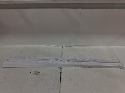 2pk self adhesive pleated cordless paper blinds - 23" x 59" - white image 3