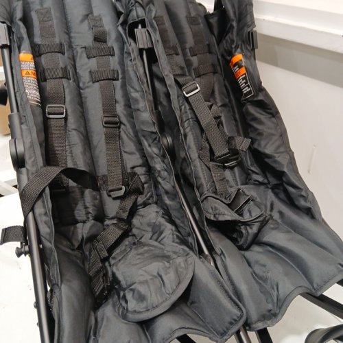 Ingenuity 3Dlite Double Umbrella Stroller - Each Seat up to 50 Pounds cap - Black (MODEL:31923) image 4