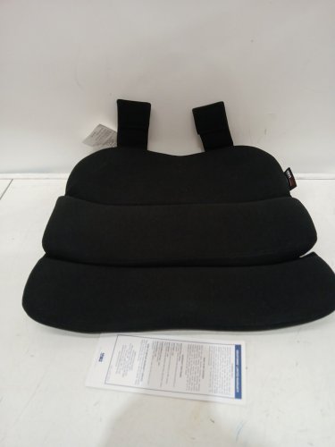 OBUSFORME ERGONOMIC CONTOURED FOAM SEAT CUSHION - BLACK (MODEL: ST-BLK-CAA) image 2