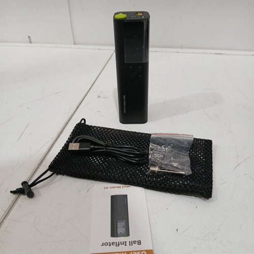 PORTABLE ELECTRIC BALL INFLATOR - BLACK image 2