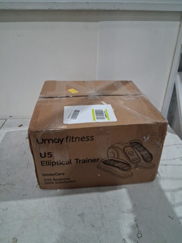 Umay Fitness Under Desk Elliptical Trainer Machine - 12 Level Speeds - WHITE (Model: U5) image 2