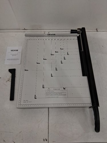 HEAVY DUTY PAPER CUTTER GUILLOTINE TRIMMER - 15 SHEETS CAPACITY - 18" (MODEL:824) image 2