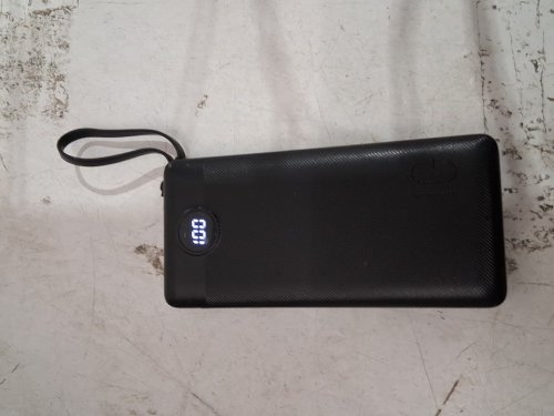 Vrurc 10000mah Ultra-Slim Portable Charger With Built-in Cables and LED Display - USB-C, Lightning, USB-A, and Micro USB - Black (Model: ‎T1116) image 3