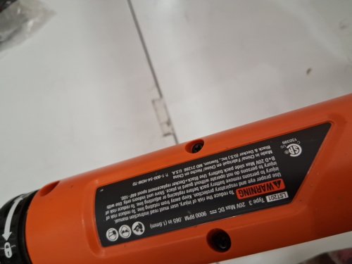 BLACK+DECKER STRING TRIMMER/EDGER - 20V 10" - BLACK/ORANGE (MODEL: LST201) image 4