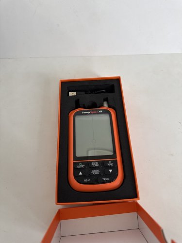 TempPRO TEMPSPIKE XR Wireless Meat Thermometer Digital with 2 Probes - 1000FT - BLACK/ORANGE (MODEL: TP862B) image 3