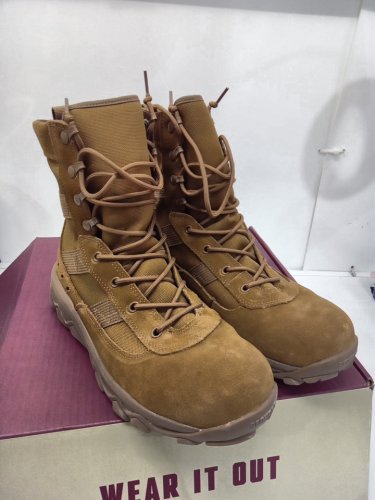 MEN'S REDHEAD rct warrior ULTRA tactical DUTY boots - size 10.5M - coyote image 2