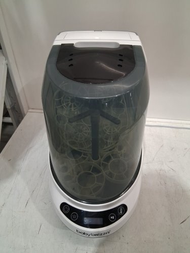 BABY BREZZA BOTTLE WASHER PRO - BABY BOTTLE WASHER, STERILIZER, AND DRYER, ALL IN ONE MACHINE CLEANS BOTTLES, PUMP PARTS & SIPPY CUPS (MODEL: BRZ0103) image 4