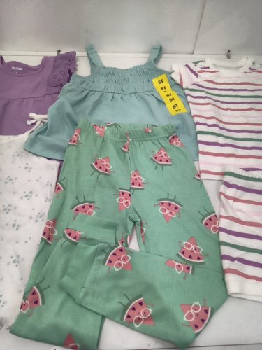 6 ASSORTED GIRLS CLOTHES - SIZE 4-5- ASSORTED BRANDS image 3
