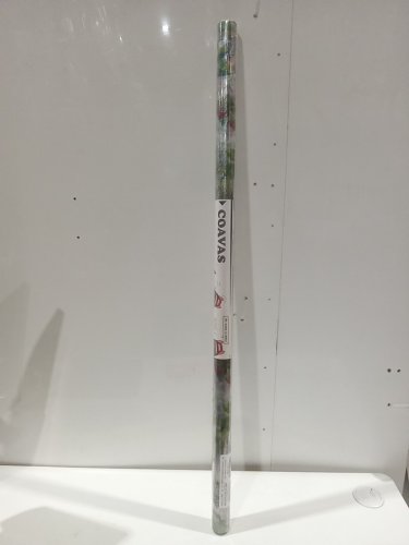 Coavas Privacy Stained Glass Window Film - 35" x 78" - Multicolour Floral (Model: D9NB) image 2