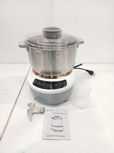Stainless Steel Electric Dough Maker - 1.3 GAL - Silver (Model: hy-02) image 4