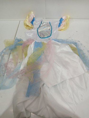 3PC PARTYHOLICS TWINKLECORN UNICORN COSTUME - MEDIUM (8-10) - MULTICOLOUR image 2
