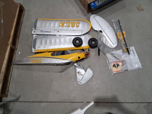 HobbyZone RC Airplane Carbon Cub S 2 *plane only* -  45" - yellow (Model: HBZ32500) image 3