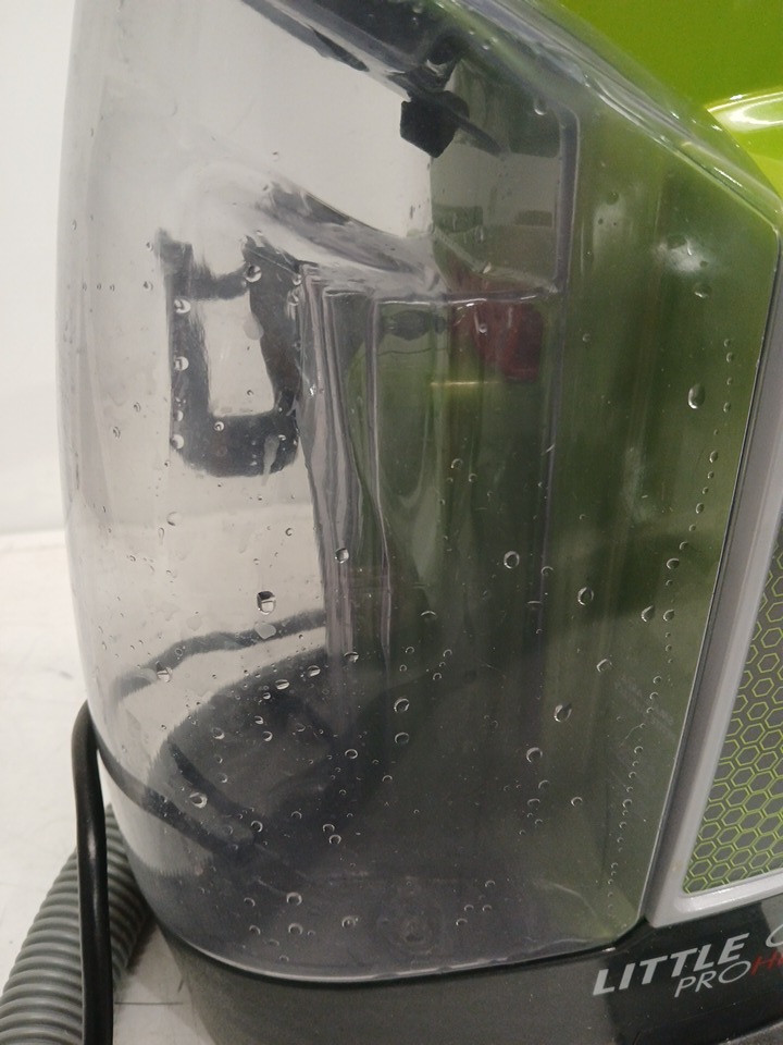 BISSELL LITTLE GREEN PROHEAT PORTABLE DEEP CLEANER/SPOT CLEANER WITH SELF-CLEANING HYDRORInSE TOOL - GREEN/GREY (MODEL: 2513B / 2513n) image 5