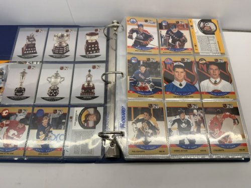 550 APPROX ASSSTD NHL PRO SET 1990 HOCKEY CARDS image 2