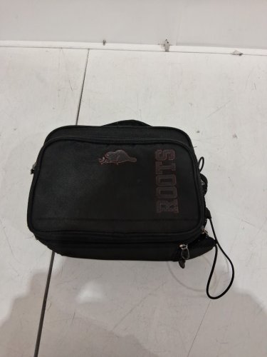 ROOTS INSULATED LUNCH BAG-9L-black/red image 2
