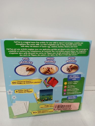 Skillmatics Peel and Press Foil Fun with foam stickers and foil sheets - Easter Edition image 4