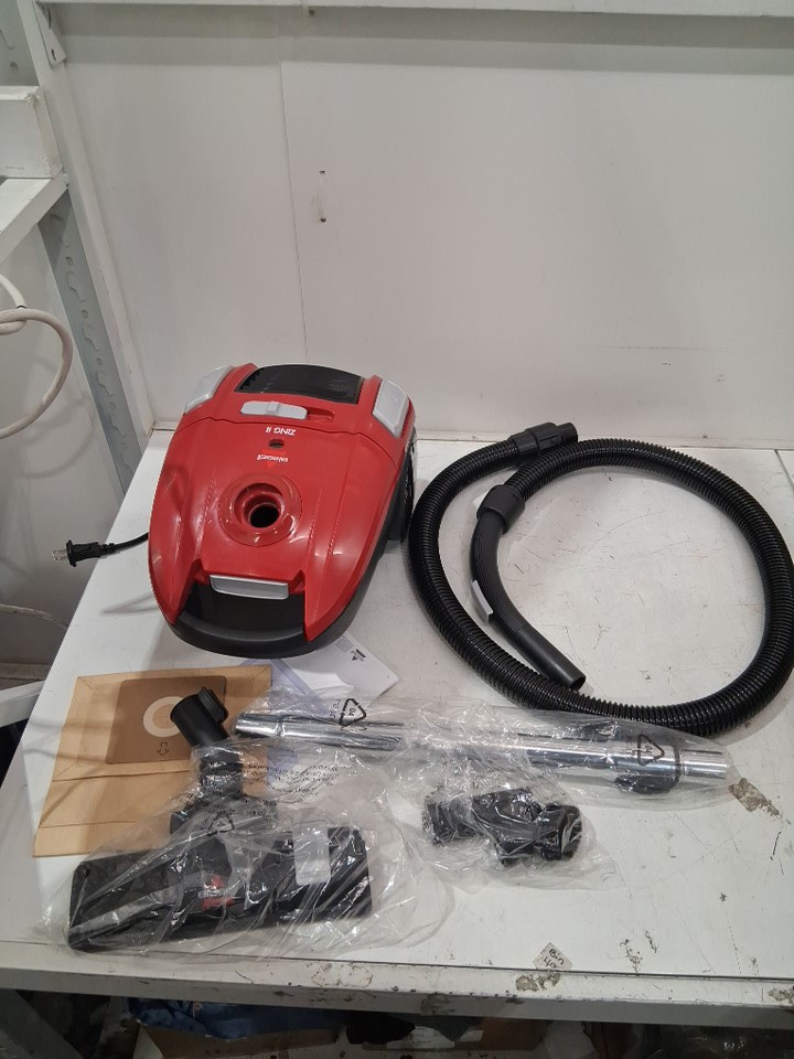 BISSELL ZING II BAGGED CANISTER VACUUM WITH 2 BAGS AND ACCESSORIES - red (MODEL: 2154C) image 3