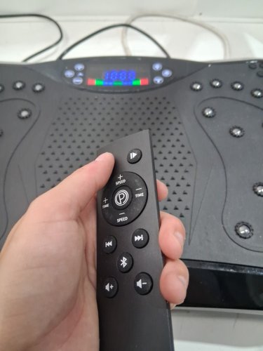 VIBRATION PLATE WITH 200 SPEEDS - 400LB MAX - BLACK -(MODEL:SZJ-01) image 8