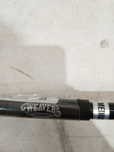 WEAVER LIVESTOCK cattle show stick with handle - medium/54" - black image 5