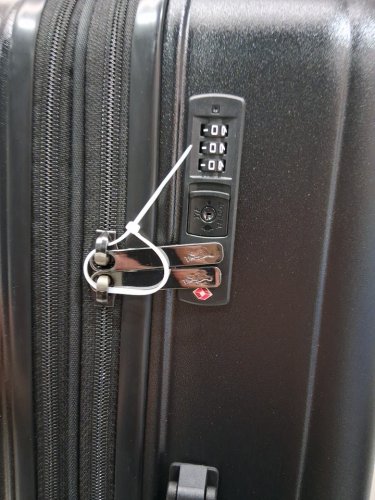 3PC Roots Countryside Hardside Luggage Set WITH TSA LOCK- 21", 27", 31" - BLACK (MODEL: 1872940) image 3