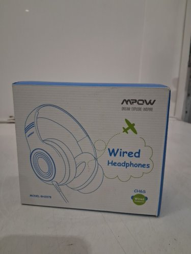 Kid's MPOW Wired Foldable Headphones with Volume Control - Green (Model: MPBH297BG) image 2