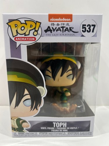 Funko pop! Animation: nickelodeon avatar the last airbender - toph vinyl figure (#537) image 2