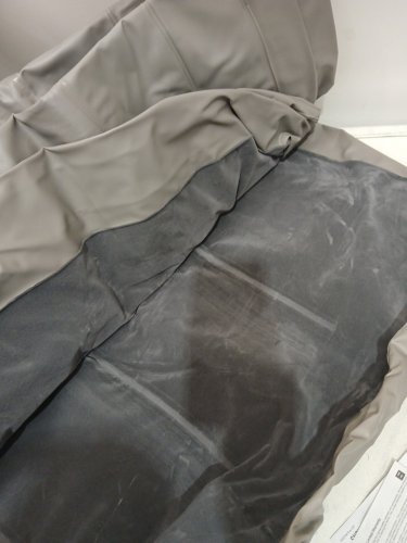 intex dura-beam standard prestige air mattress with built-in usb electric pump - Twin - 39" x 65" x 12" - grey (model: 64112e) image 4