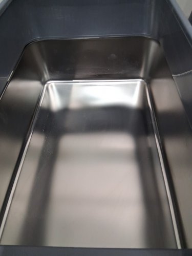 2PK Pongnas Stainless Steel Litter Box - 9" x 6.5" - grey (model: Pongnas547bmgvns9-12) image 6