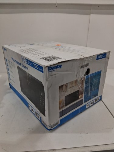 DANBY 700w COUNTERTOP MICROWAVE - 0.7 CU.FT - BLACK (MODEL: DBMW0721BBB) image 5