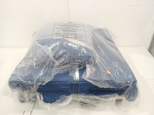 3PC Patio Seat Cushions and Pillow - 20" x 15" and 25" x 25" - Blue image 2