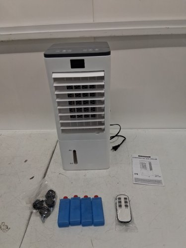 ZVVSXY 3-IN-1 EVAPORATIVE AIR COOLER WITH 4 MODES AND 3 SPEEDS - 8L - WHITE (MODEL: BW-108Y) image 3