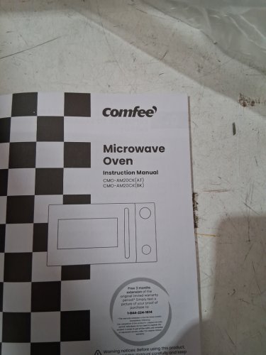 comfee  Retro Countertop Microwave Oven - 0.7cu.ft - 700w - cream image 4