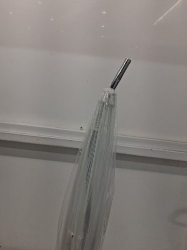 the Weather station bubble dome clear umbrella - 52" arc - White (model: ws510-white) image 5