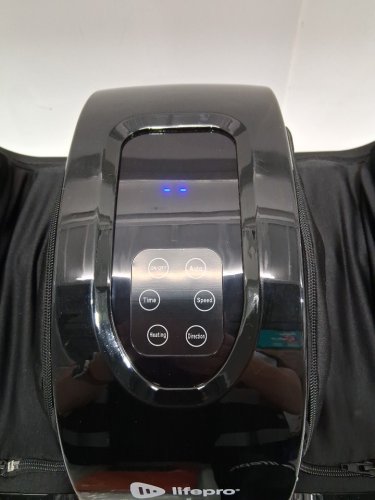 LIFEPRO SHIATSU KNEADING AND ROLLING MASSAGER WITH REMOTE - BLACK (MODEL: CA-LP-RLXTX-BLK) image 5