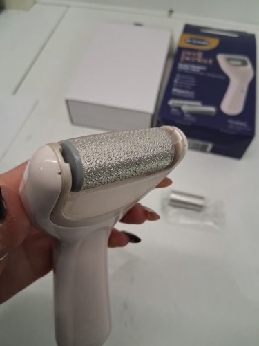 DR.SCHOLL'S pedi perfect electronic foot file - white image 3