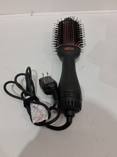 TYMO BLOW DRYER HIR BRUSH WITH VOLUMIZER EFFECT - ROTATING CORD FOR EASE OF USE - ROSE GOLD/BLACK (MODEL: HC300) image 3