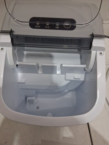 EUHOMY auto-clean countertop ice cube maker - makes 26lbs/day - WHITE (MODEL:IM-06B) image 4
