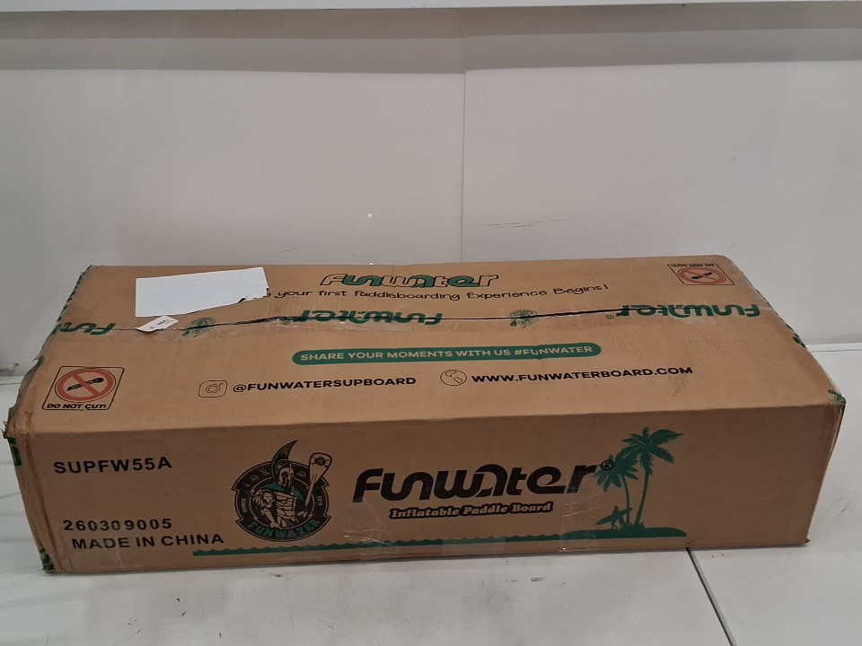 Funwater Ultra-light inflatable Paddle Board - 132" x 33" x 5.9", PVC Material, non-slip - multicolour (model: SUPFW55A) image 2