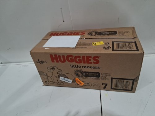 88pk Huggies Little Movers Baby Diapers - size 7 - disney lion king image 2