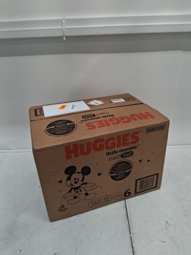 104PK HUGGIES LITTLE MOVERS DISNEY BABY DIAPERS - SIZE 6 (OVER 35LB) image 2
