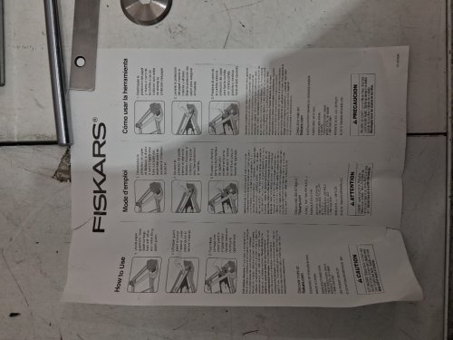 Fiskars ProCision Rotary Bypass Paper Trimmer - 12" Cut Length - clear/orange (model:‎100580-1002) image 4