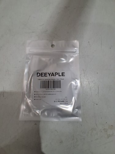 DEEYAPLE usb-c to LIGHTNING ADAPTER - WHITE (model: d-l05) image 2