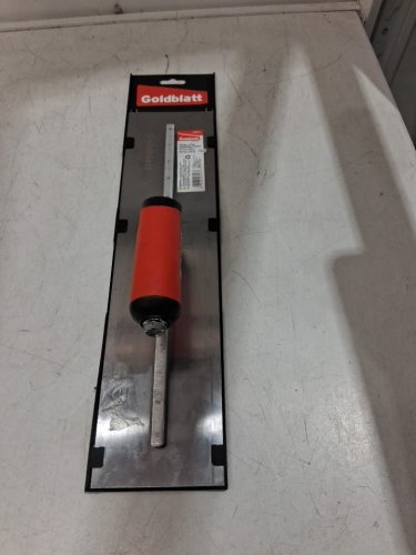 GOLDBLATT STAINLESS STEEL FINISHING TROWEL - 16" X 4" - RED (MODEL: G06943) image 2