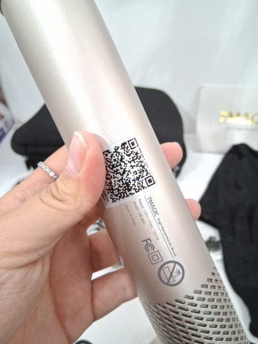 7magic high speed hair dryer brush and 6 in 1 styler - 110 volts - 1200 watts - gold - (model: HB-800) image 7