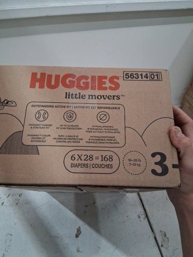 168PK HUGGIES LITTLE MOVERS BABY DIAPERS - SIZE 3 (16-28LBS) - DISNEY THE LION KING (MODEL: 56314) image 4