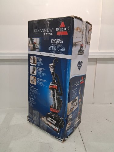 BISSELL CLEANVIEW UPRIGHT MULTI-CYCLONIC SWIVEL VACUUM WITH HANDHELD TURBO-BRUSH (MODEL: 2316C) image 2